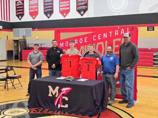 Local 1149 Signing Day at Monroe Central High School