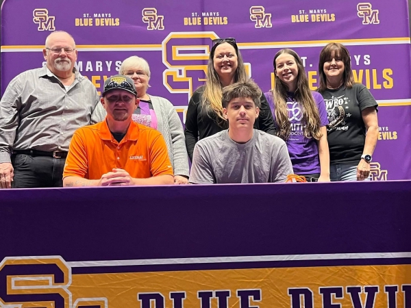 Local 984 Signing Day at St. Marys High School Lane Sunderman