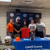 Photo for Local 1353 signing day at Cabel County Career Technology Center
